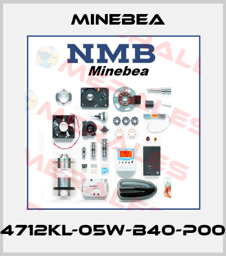 4712KL-05W-B40-P00 Minebea