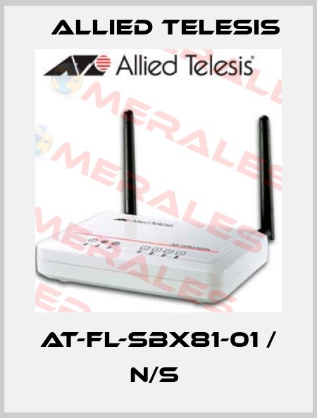 AT-FL-SBX81-01 / N/S  Allied Telesis