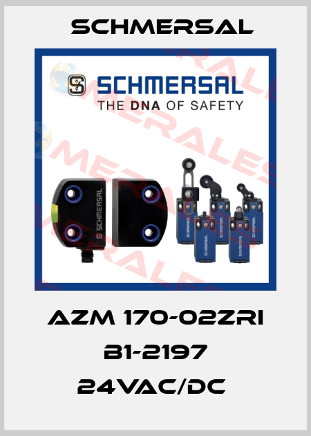AZM 170-02ZRI B1-2197 24VAC/DC  Schmersal