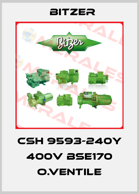 CSH 9593-240Y 400V BSE170 o.Ventile Bitzer