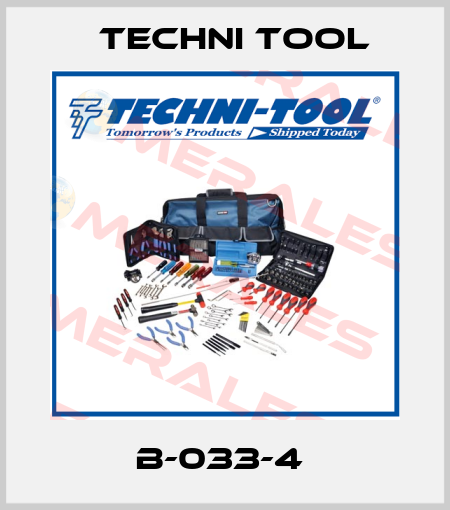 B-033-4  Techni Tool