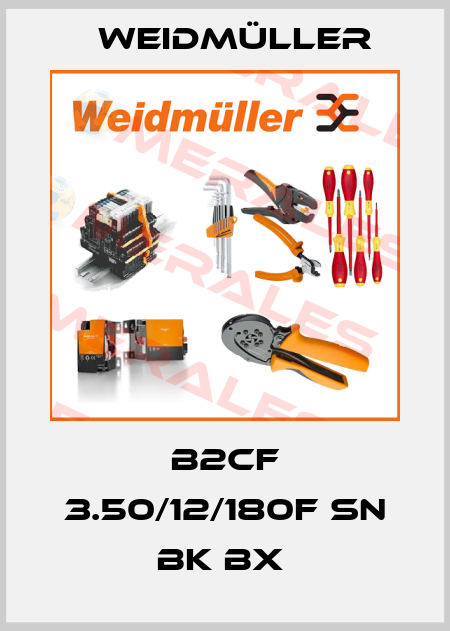 B2CF 3.50/12/180F SN BK BX  Weidmüller