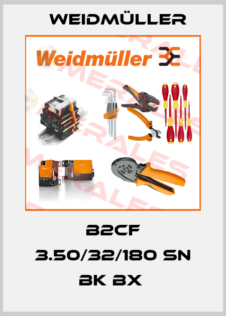 B2CF 3.50/32/180 SN BK BX  Weidmüller