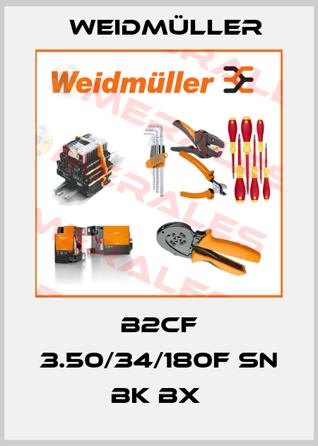 B2CF 3.50/34/180F SN BK BX  Weidmüller