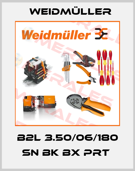 B2L 3.50/06/180 SN BK BX PRT  Weidmüller