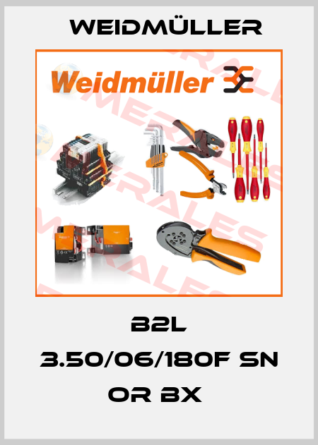 B2L 3.50/06/180F SN OR BX  Weidmüller