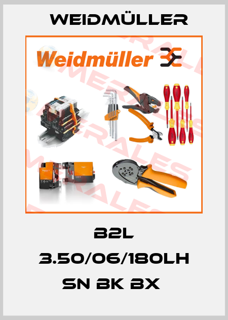 B2L 3.50/06/180LH SN BK BX  Weidmüller