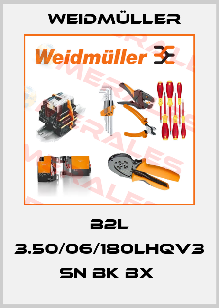 B2L 3.50/06/180LHQV3 SN BK BX  Weidmüller