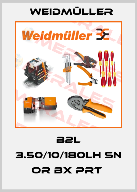 B2L 3.50/10/180LH SN OR BX PRT  Weidmüller