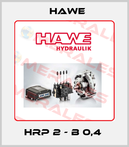 HRP 2 - B 0,4  Hawe