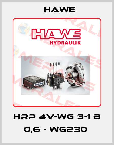 HRP 4V-WG 3-1 B 0,6 - WG230  Hawe