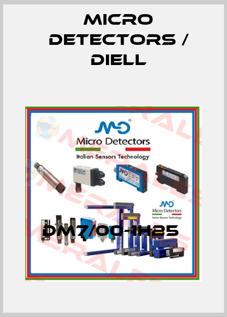 DM7/00-1H25  Micro Detectors / Diell