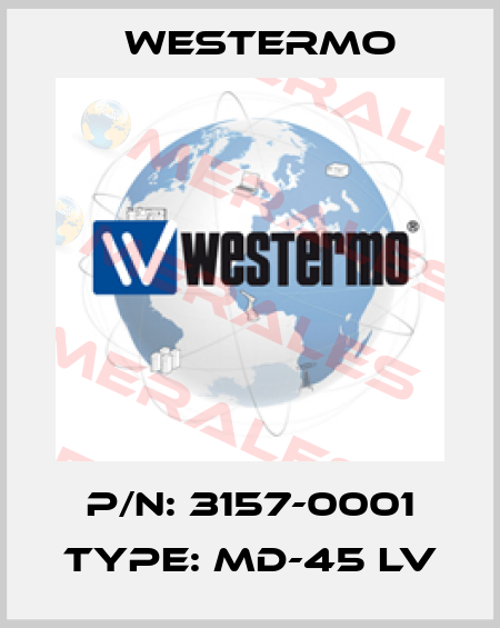 P/N: 3157-0001 Type: MD-45 LV Westermo