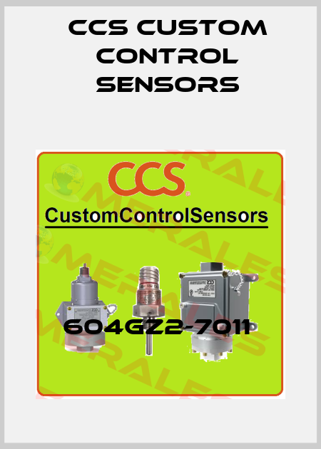 604GZ2-7011  CCS Custom Control Sensors