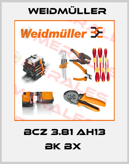 BCZ 3.81 AH13 BK BX  Weidmüller