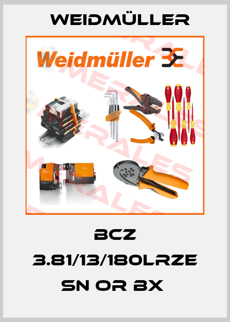 BCZ 3.81/13/180LRZE SN OR BX  Weidmüller