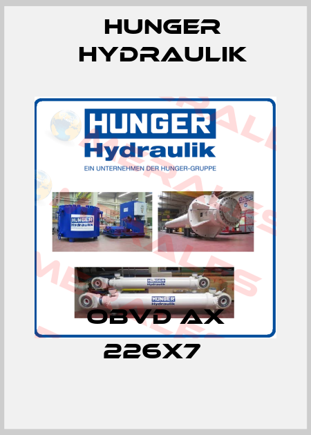 OBVD ax 226x7  HUNGER Hydraulik