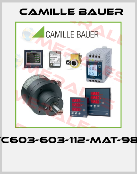 VC603-603-112-MAT-987  Camille Bauer