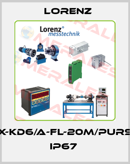X-KD6/A-FL-20m/PURS IP67  Lorenz