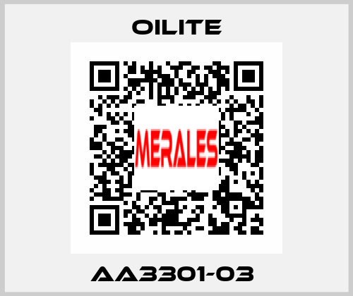 AA3301-03  Oilite