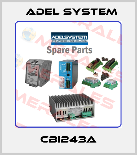 CBI243A ADEL System
