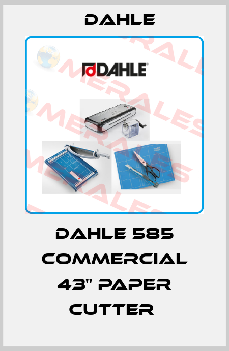 Dahle 585 Commercial 43" Paper Cutter  Dahle