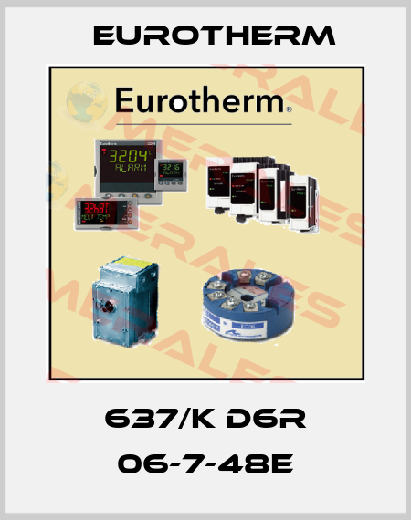 637/K D6R 06-7-48E Eurotherm