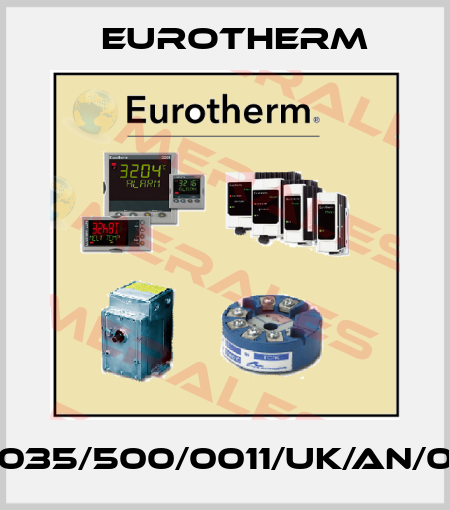 590P-DRV/0035/500/0011/UK/AN/0/110/0/AUX/0 Eurotherm