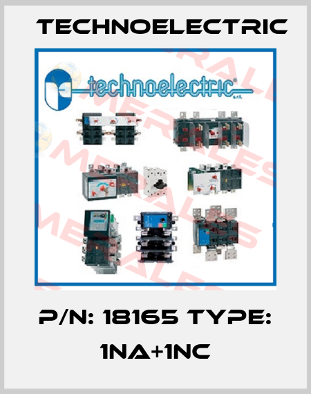 P/N: 18165 Type: 1NA+1NC Technoelectric