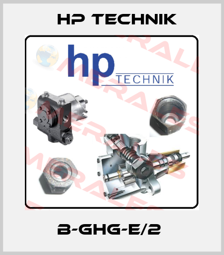 B-GHG-E/2  HP Technik