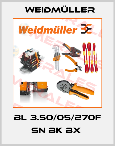 BL 3.50/05/270F SN BK BX  Weidmüller