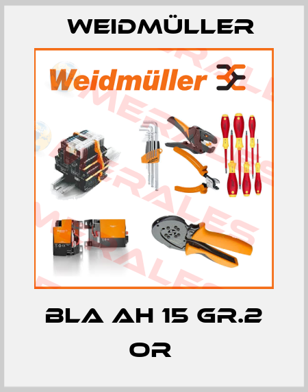 BLA AH 15 GR.2 OR  Weidmüller
