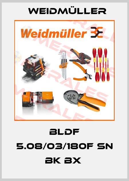 BLDF 5.08/03/180F SN BK BX  Weidmüller