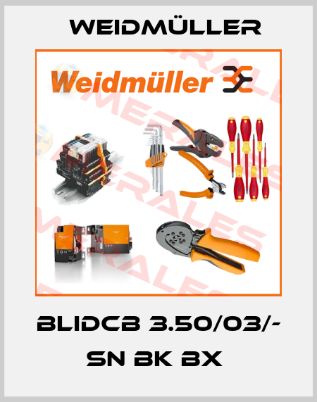 BLIDCB 3.50/03/- SN BK BX  Weidmüller