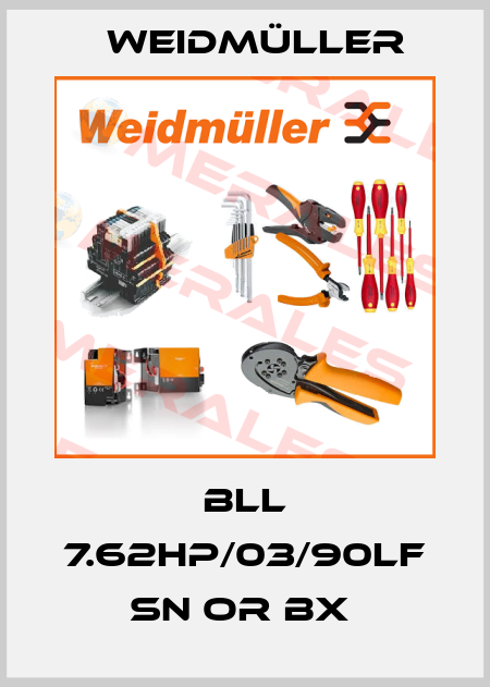 BLL 7.62HP/03/90LF SN OR BX  Weidmüller