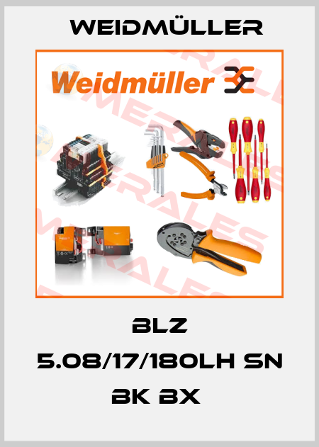 BLZ 5.08/17/180LH SN BK BX  Weidmüller