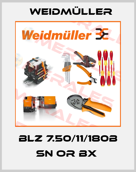 BLZ 7.50/11/180B SN OR BX  Weidmüller