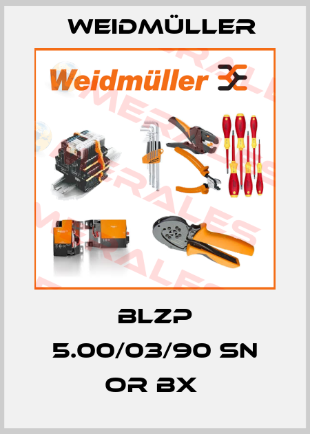BLZP 5.00/03/90 SN OR BX  Weidmüller