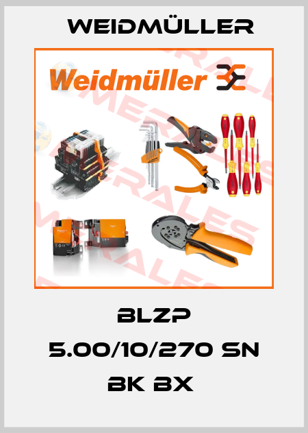 BLZP 5.00/10/270 SN BK BX  Weidmüller