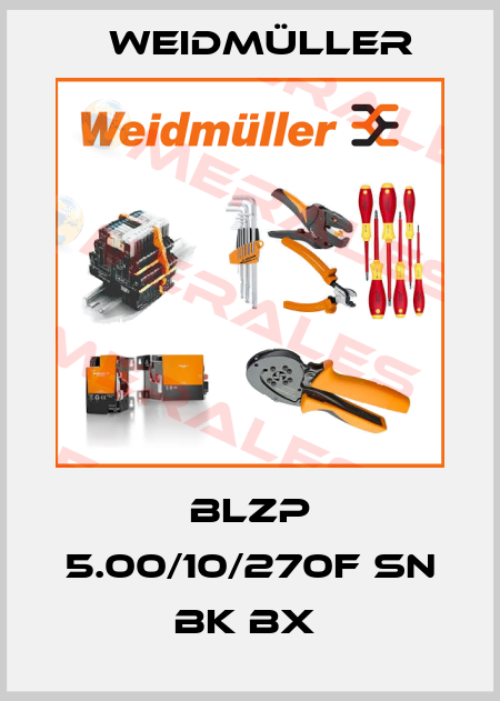 BLZP 5.00/10/270F SN BK BX  Weidmüller