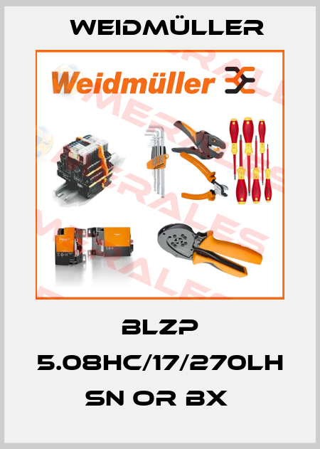BLZP 5.08HC/17/270LH SN OR BX  Weidmüller