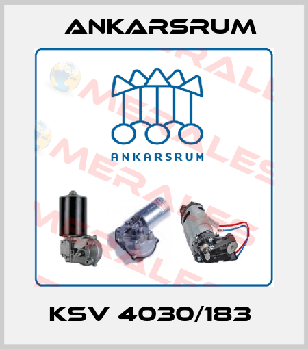 KSV 4030/183  Ankarsrum