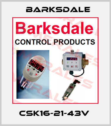 CSK16-21-43V  Barksdale
