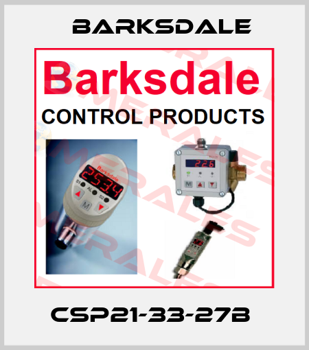 CSP21-33-27B  Barksdale