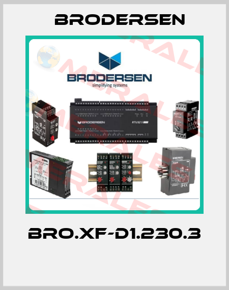 BRO.XF-D1.230.3  Brodersen