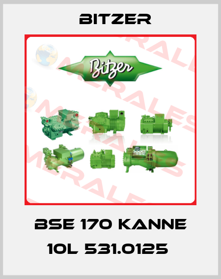 BSE 170 Kanne 10L 531.0125  Bitzer