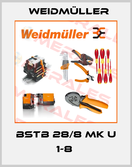 BSTB 28/8 MK U 1-8  Weidmüller