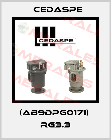 (AB9DPG0171)  RG3.3 Cedaspe