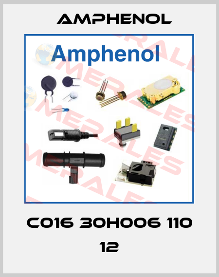 C016 30H006 110 12 Amphenol