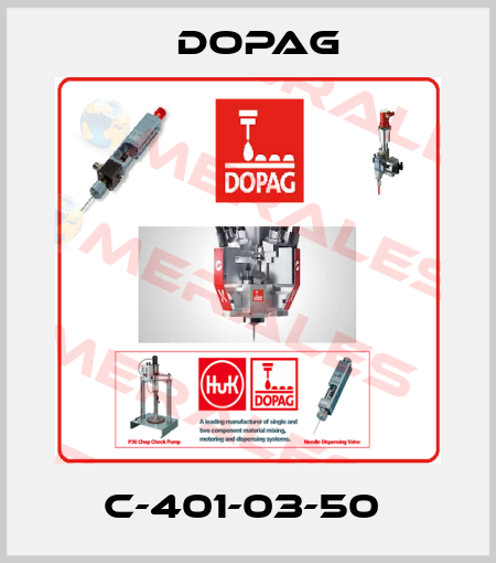 C-401-03-50  Dopag